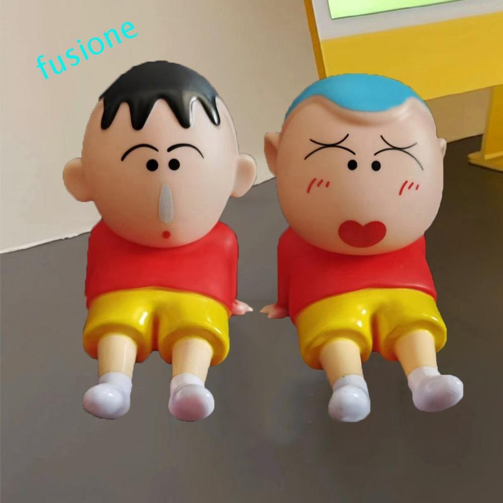 Giá đỡ điện thoại FUSIONEDGE Crayon Shin-Chan, Shinnosuke Nohara PVC Doll Crayon Shin-Chan Hình, Giá