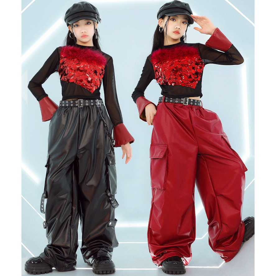 Đồ Nhảy Hiện Đại Đồ Biểu Diễn Cho Bé Gái Hiphop Đồ Biểu Diễn Nhảy Đồ Nhảy Cho Bé Trẻ Em Set Đồ Dance