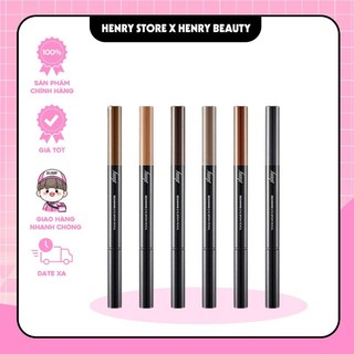 Chì Kẻ Mày 2 Đầu The Face Shop Designing Eyebrow Tự Nhiên, Lâu Trôi