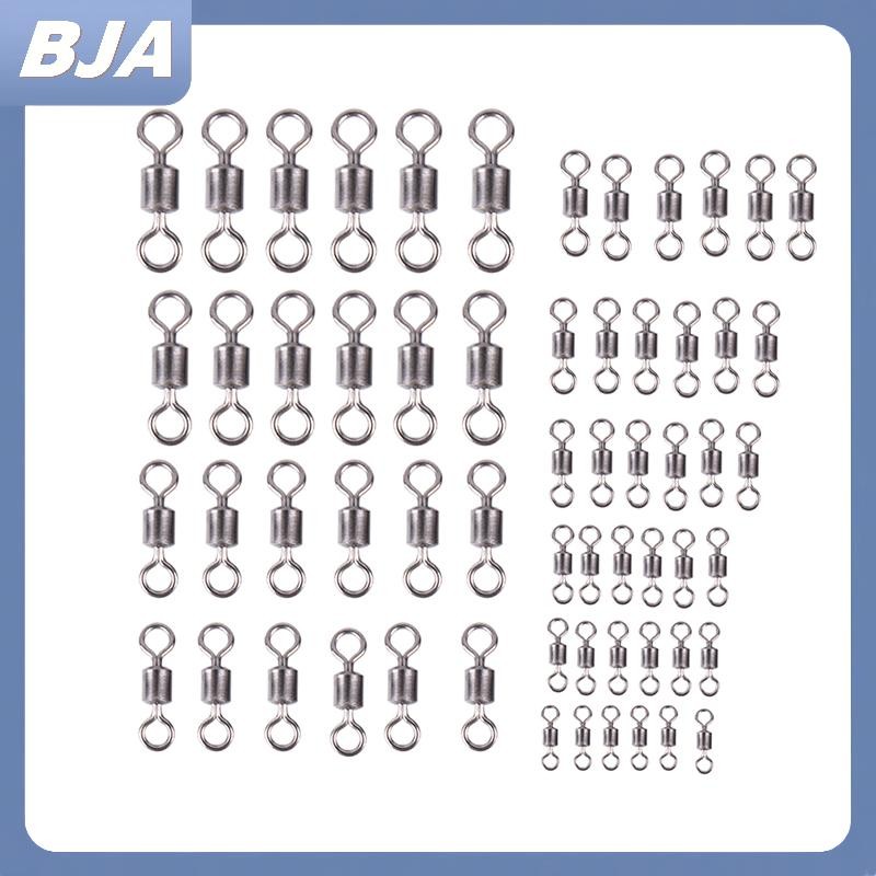 BJA 50 Chiếc Thùng Câu Mang Cán Xoay Vòng Chắc Chắn Đầu Nối Mồi 11 Kích Thước BJA