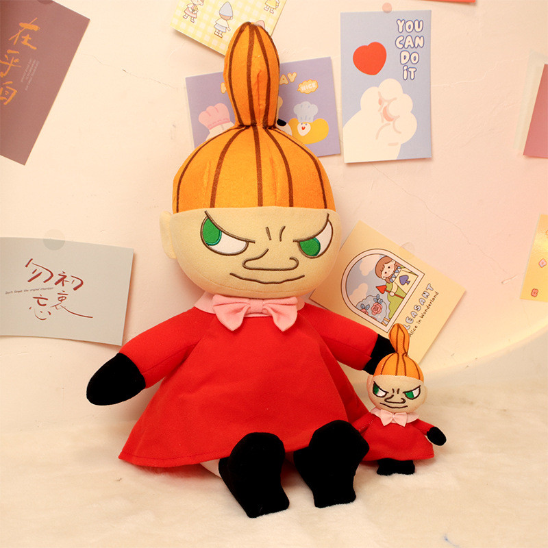 Moomin Valley Little My Funny Plush Doll Plushie Đồ chơi nhồi bông Quà tặng cô gái