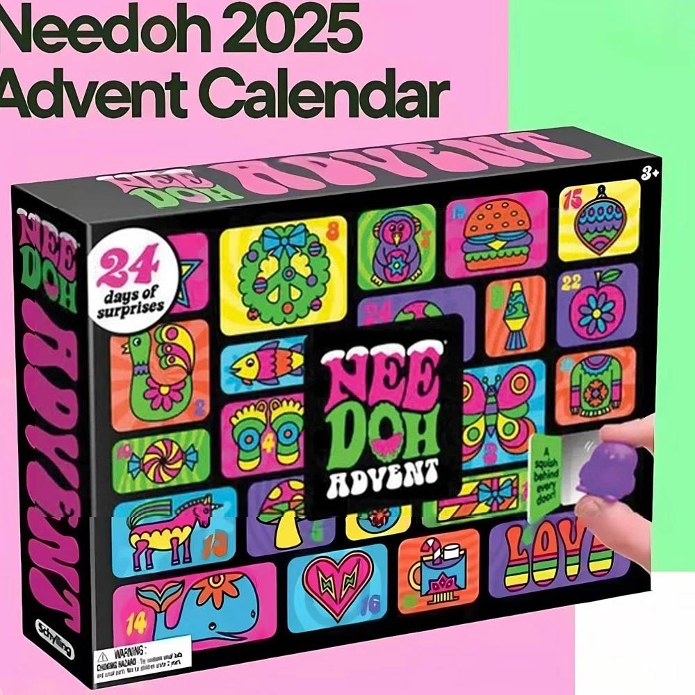 2025 Nidal Advent Calendar Squeezing Toy Hole Fun