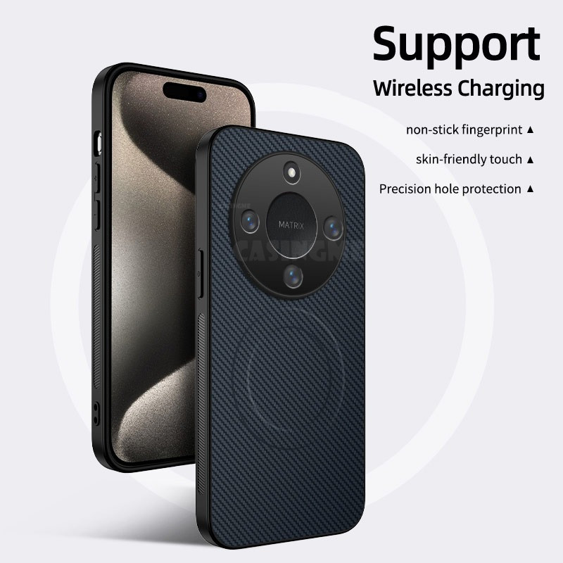 Ốp điện thoại từ tính họa tiết sợi Carbon Honor X9d 5G 2025 cho Honor X9d X9 X 9d HonorX9d X9d X 9 d