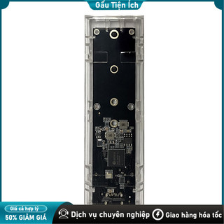 Box SSD M.2 NVMe tốc độ cao, chuyển đổi USB-C sang PCIe NVMe, truyền dữ liệu 10Gbps