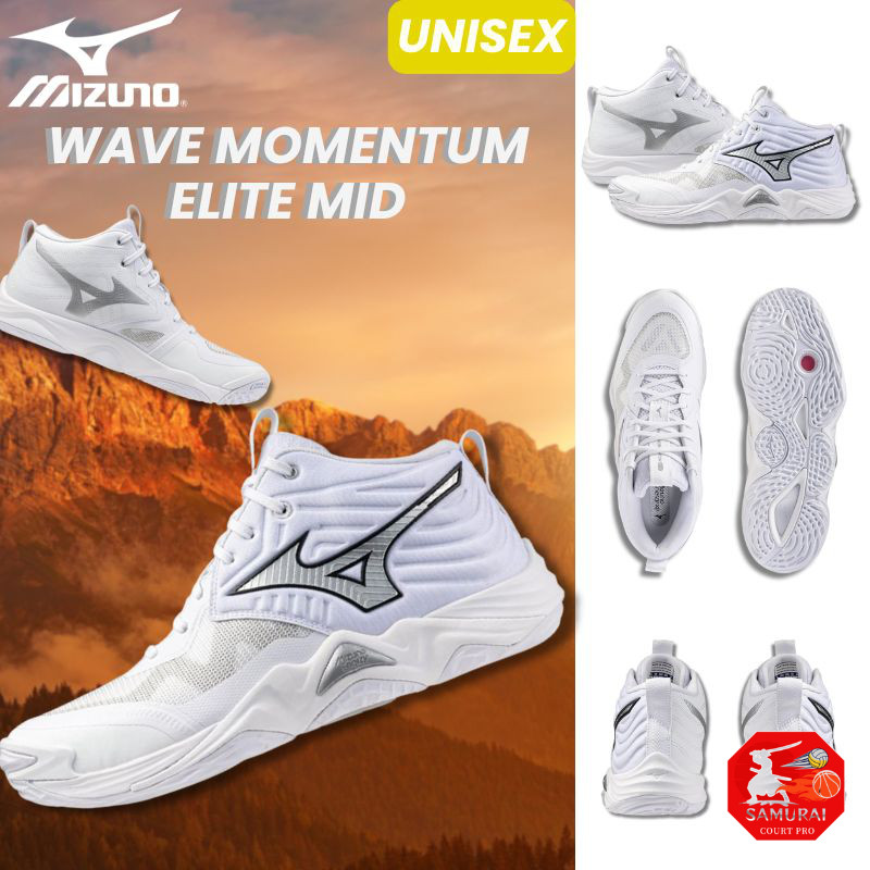Mizuno Vollerball Shoes WAVE MOMENTUM ELITE MID Unisex