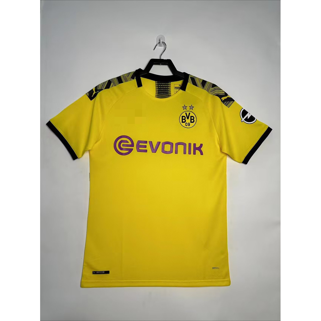 S-XXL 2019-20 Dortmund Home retro Áo Bóng Đá Thể Thao Tay Ngắn