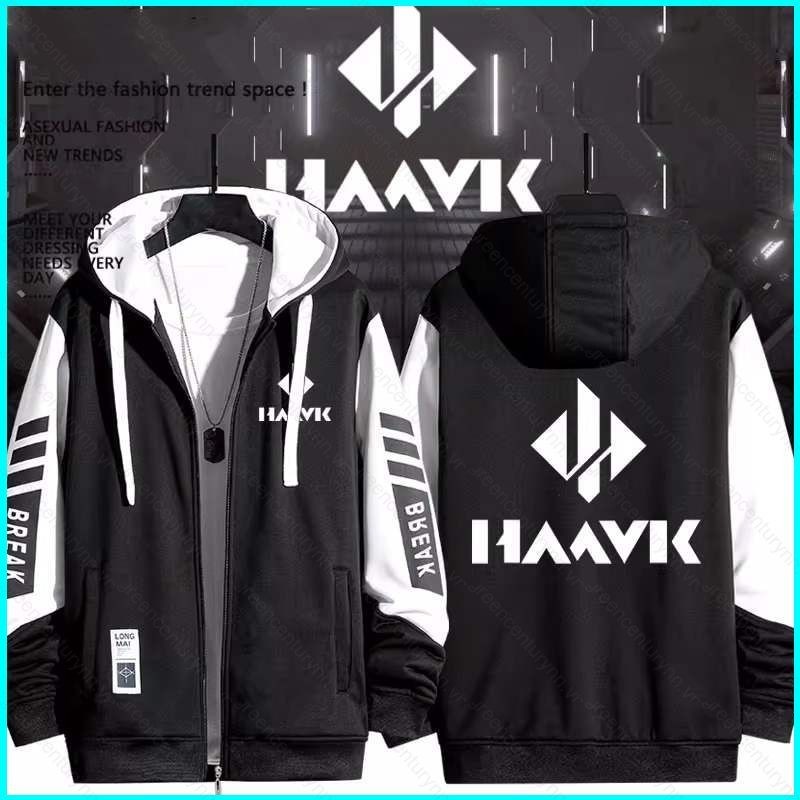 Áo khoác hoodie unisex zipper phong cách anime - GN Delta Force