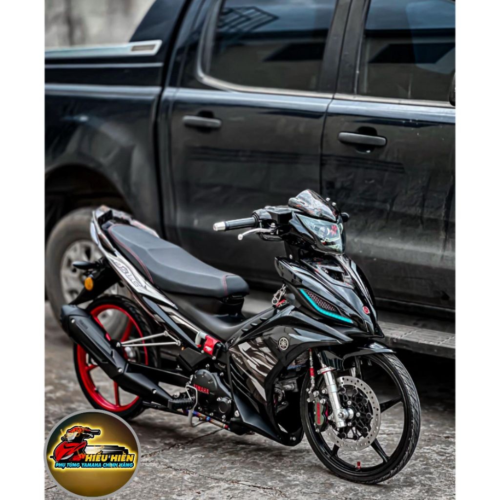 DÀN ÁO EXCITER 135 ĐEN BÓNG MẪU TEM LC V7