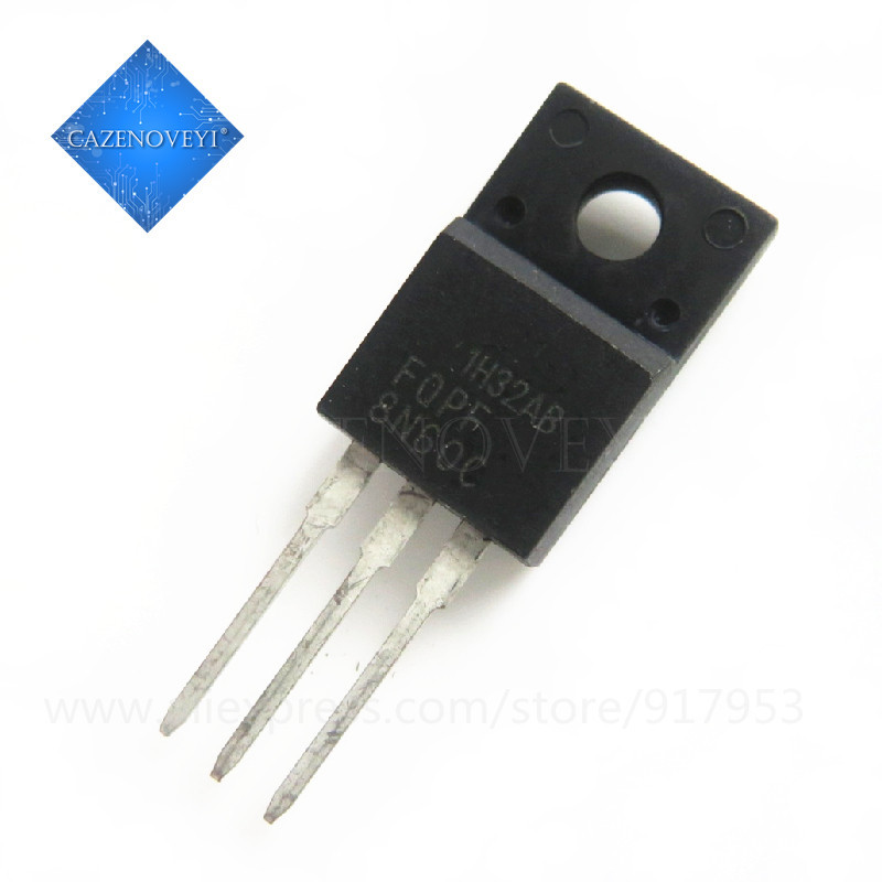 10 Mảnh FQPF8N60C 8N60C 8N60 TO-220 chip gốc mới