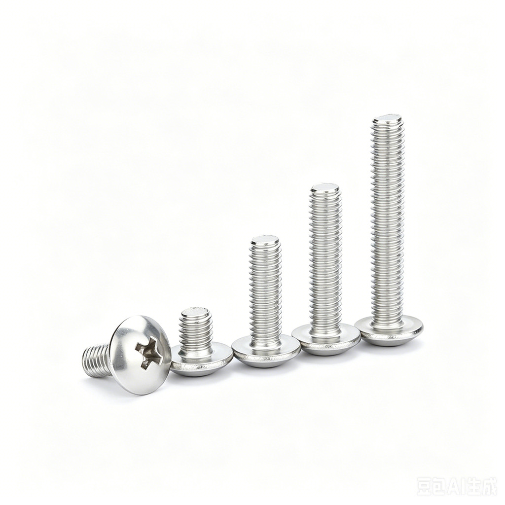 INOX 304 Ốc Vít inox đầu dù pake M5/M6/M8 , Bu lông inox đầu dù pake inox 304 M5-M8 [HSC-YL-VN2]