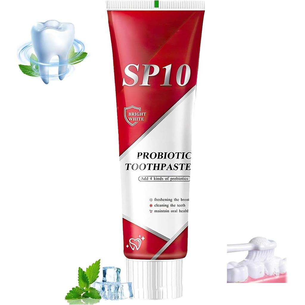 Kem Đánh Răng Probiotic SP10, Kem Đánh Răng Probiotic SP10, Công Thức Hơi Thở Tươi Chứa Probiotic, L