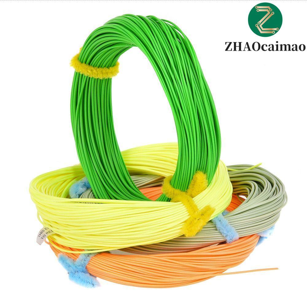 ZHAOcaimao ZHAOCAIMAO Forward Floating, Fluo Front WF3FWF8F Fly Fishing Line, Dụng cụ câu cá 100FT L