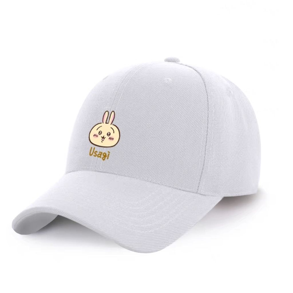 Usagi Usagi Usagi Anime Hoạt Hình Hai Chiều Cotton Nguyên Chất Mũ Bóng Chày Anime Ngoại Vi Chống Nắn
