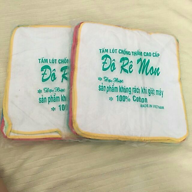 combo 10 tấm lót chống thấm Đô Rê Mon