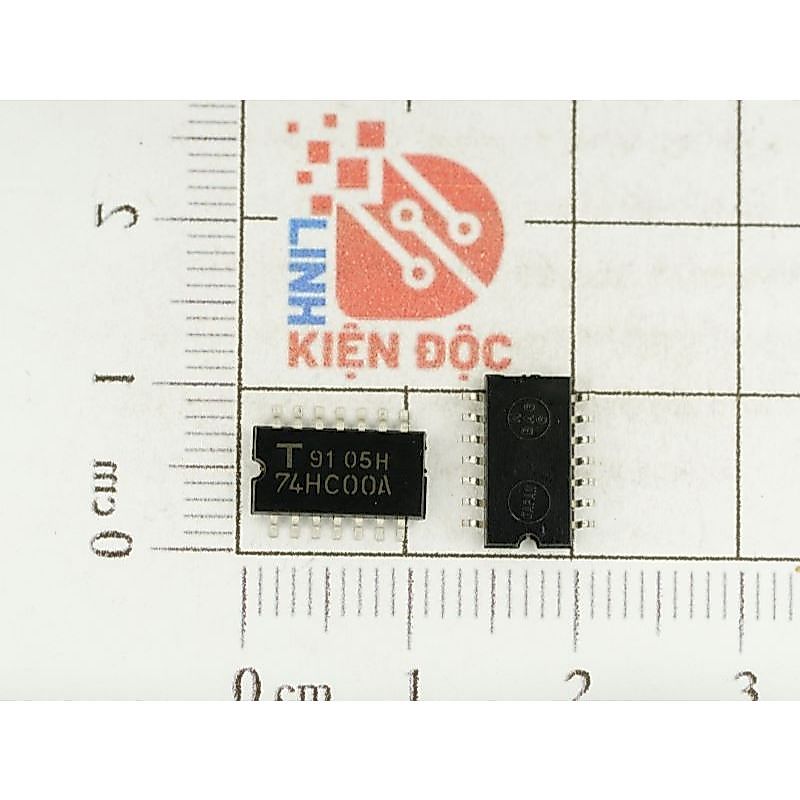 [Combo 5 chiếc] 74HC00A, 74HC00 IC Số SOP-14 kích thước 5.2mm