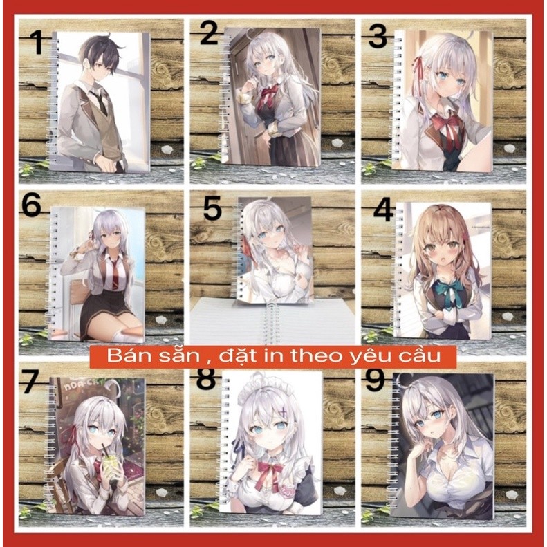 Sổ tay Light Novel Arya-San bàn bên thi thoảng lại thả thíchtooi bằng tiếng Nga/sổ viết Light Novel 