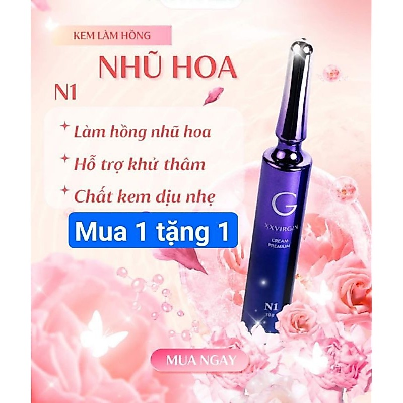 KEM LÀM HỒNG NHŨ HOA GCELL XXVIRGIN 5g CHÍNH HÃNG, MẪU MỚI
