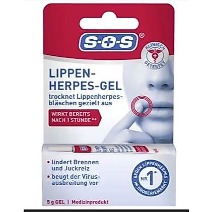 Gel giảm mụn SOS lippen Herpes của Đức