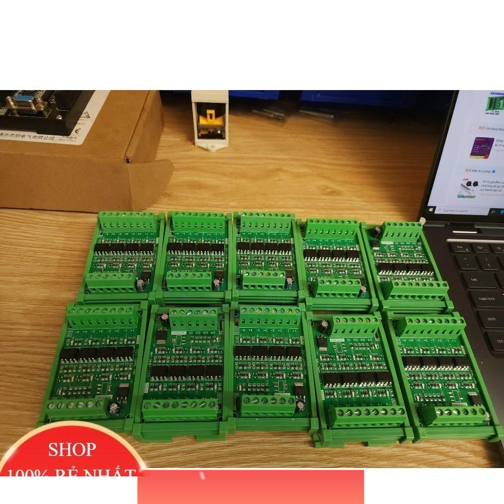 Module Mạch 4 Kênh 6N137 OPTO Cách Ly Tốc Độ Cao | High Speed, Chuyển Đổi Tín Hiệu NPN/PNP | Encoder