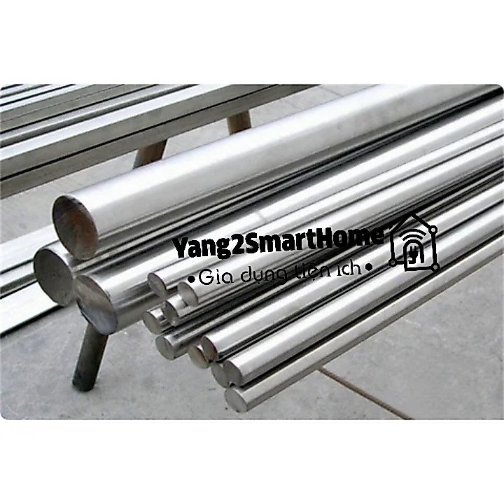 Trục tròn đặc Inox 316L, thanh Inox đặc 316L phi 12mm, 14mm, 16mm chiều dài 30cm, 50cm.