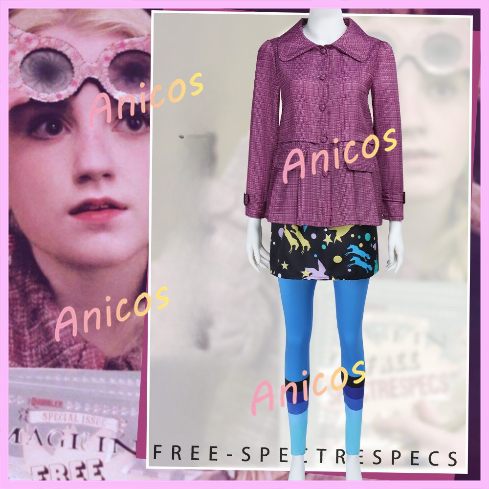 Harry Luna Lovegood Trang Phục Hóa Trang Bộ Đầy Đủ Trang Phục Cho Người Lớn Tiệc Halloween Sự Kiện V