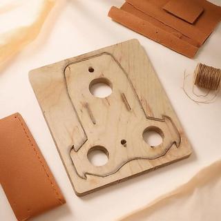 Diy Đựng Thẻ Da Cắt Chết Ví Da Túi Khuôn Không May