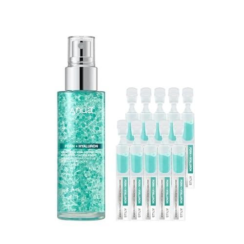 ANUA PDRN Mist & Serum Duo, PDRN Collagen Glow Facial Serum Spray & PDRN Hyaluronic Acid Capsule 100