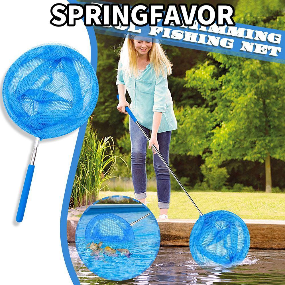 SPRINGFAVOR Clean Mesh Cleaner Phụ kiện Dụng cụ làm sạch Tay cầm Lưới lá ao