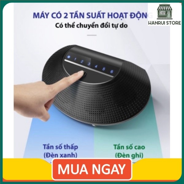 MÁY ĐUỔI CHUỘT SÓNG SIÊU ÂM 2 Chế Độ MULTI-WAVE >100m2 đạt chuẩn CE FC RoHS 🔰Hanrui Store🔰