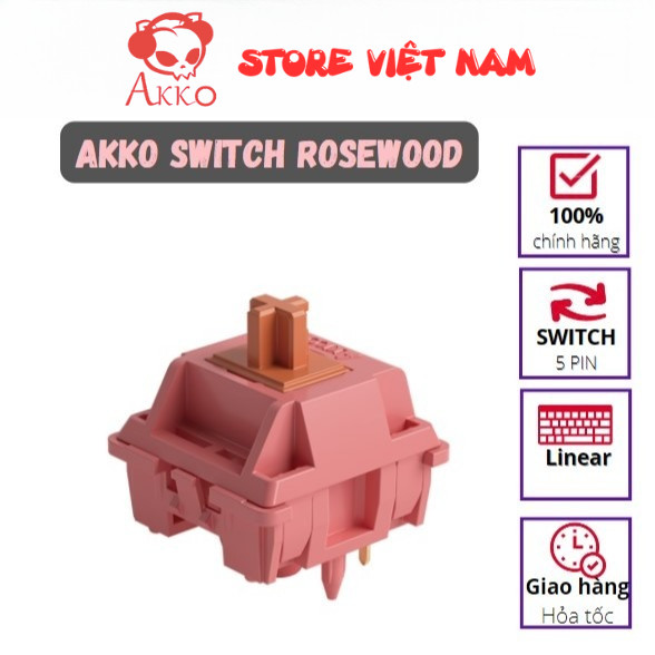 AKKO Switch Rosewood ( 5 pin / 45 switch)