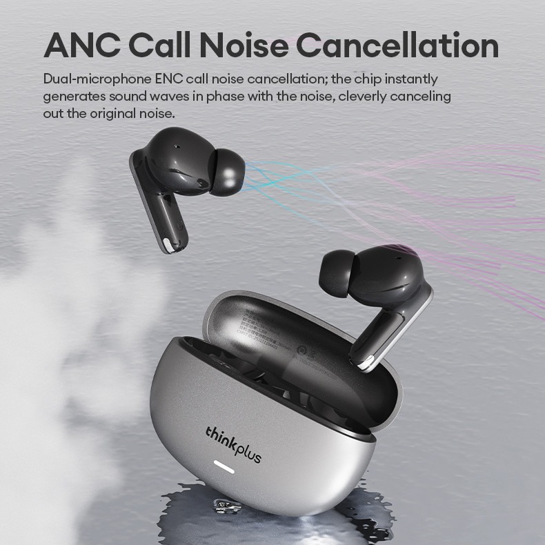 Tai nghe không dây Lenovo LP51 pro Bluetooth 5.4 Micro đơn Cuộc gọi Giảm tiếng ồn Tai nghe Bluetooth mở IPX5 | BigBuy360 - bigbuy360.vn