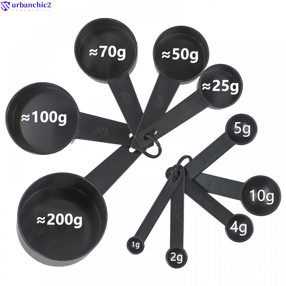 10PCS 1-200g Measuring Spoon Coffee/Protein/Milk Powder Scoop Kitchen Plastic