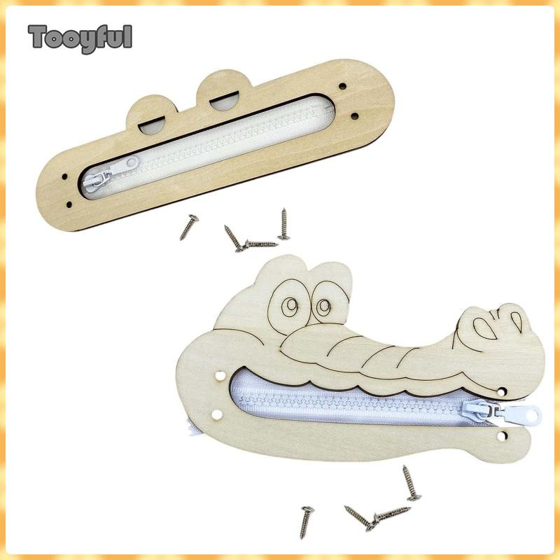 Tooyful amart2010 Bảng bận rộn Chất liệu DIY Giáo dục sớm Đồ chơi thủ công bằng gỗ cho