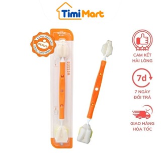 Dụng Cụ Vệ Sinh Bình Sữa 2 Đầu Đa Năng Wesser - Cọ Rửa Bình Và Núm Ti