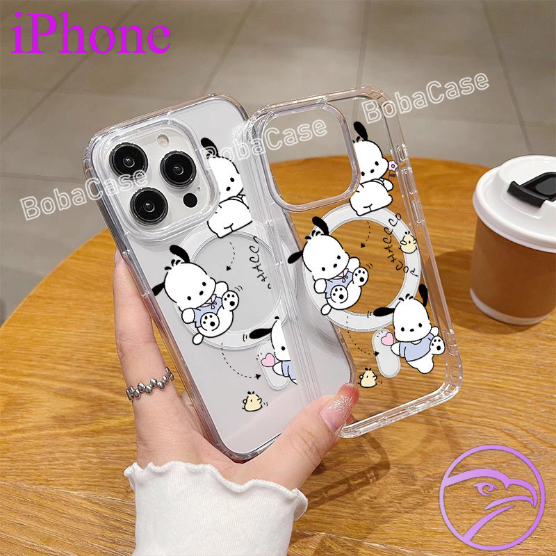 Ốp Sạc quế Dây Từ Tính Ốp lưng iPhone17 16 15 14 13 12 11 Pro Max 7 8 Plus XR XS Max Vỏ Cứng Chống S