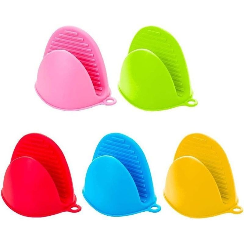 Đôi Găng Tay Cách Nhiệt Bắc Nồi Mỏ Vịt - Bao Tay Silicon Cách Nhiệt Bắc Nồi