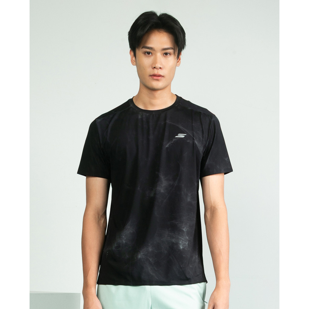 SKECHERS - Áo thun thể thao nam cổ tròn tay ngắn Performance SP325M322-AP01
