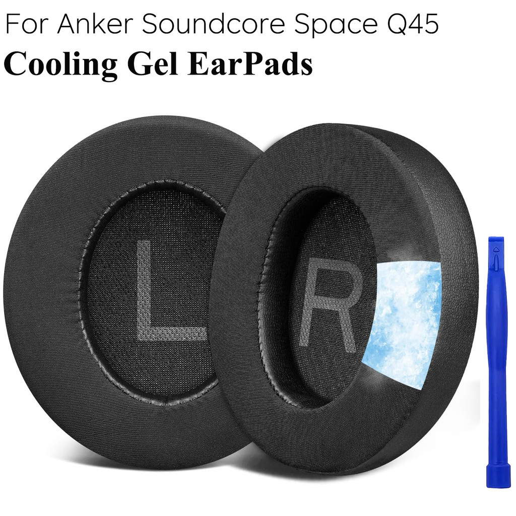 Miếng đệm tai thay thế bằng gel làm mát cho Q45 dành cho tai nghe Anker Soundcore Space Q45, đệm tai