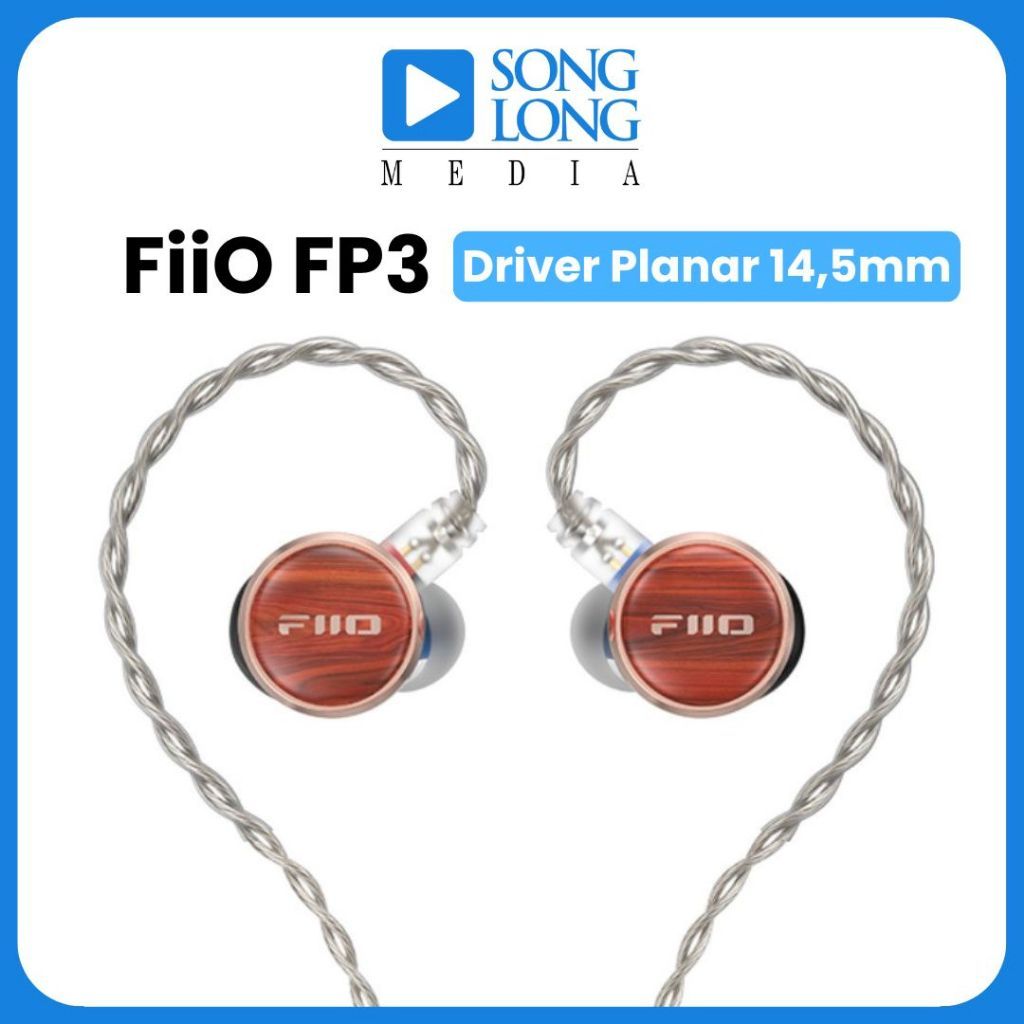 Tai nghe FiiO FP3 - Chính hãng phân phối in-ear công nghệ Driver Planar Magnetic Monitor Hi-Res Audi