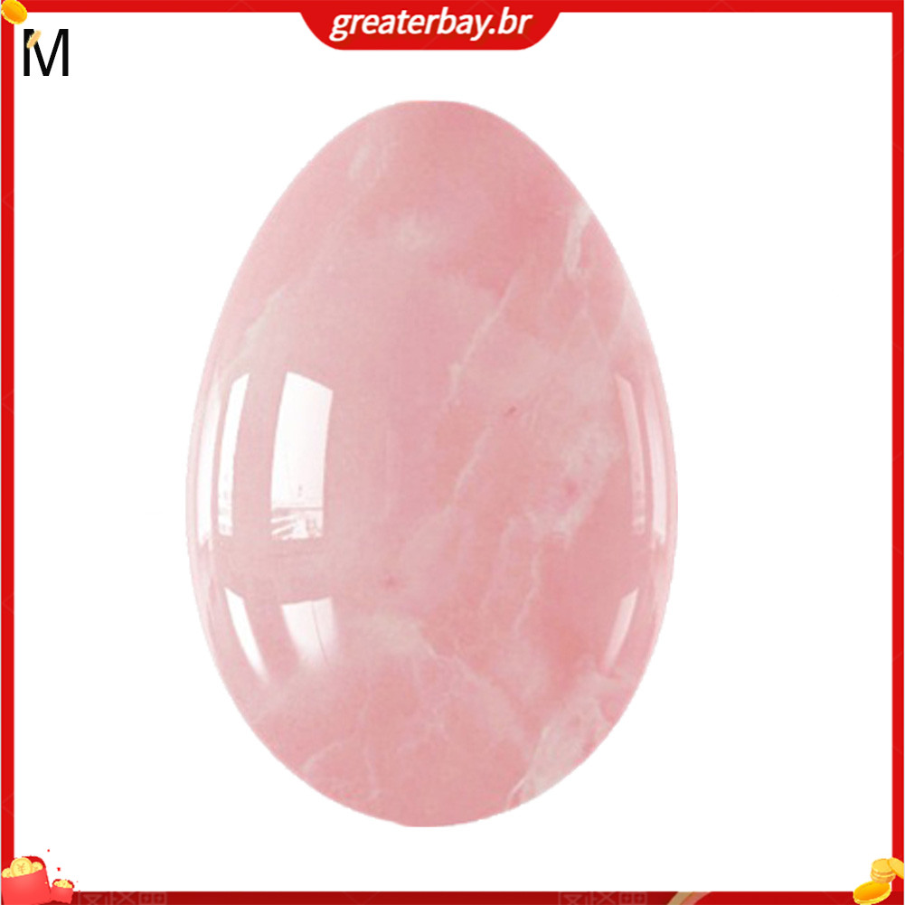 Hình Bầu Dục Khoan Sau Sinh Thắt Lưng Âm Đạo Yoni Trứng Kegel Massage Đá
