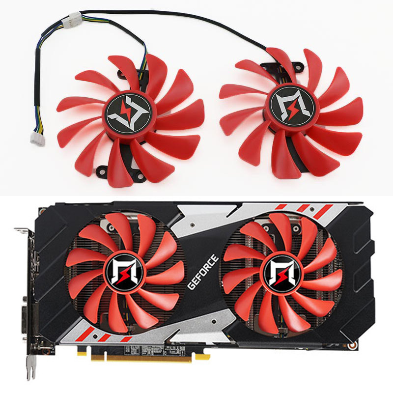 Miễn Phí Vận Chuyển GTX1080 GTX1070ti 8G Đuổi Quạt Phiên Bản GTX104 Quạt Card Đồ Họa Im Lặng