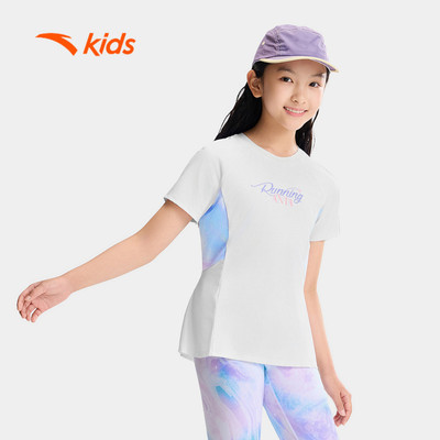 Anta Kids Áo Thun Bé Gái Thoáng Mát, Nhanh Khô 3626B5111