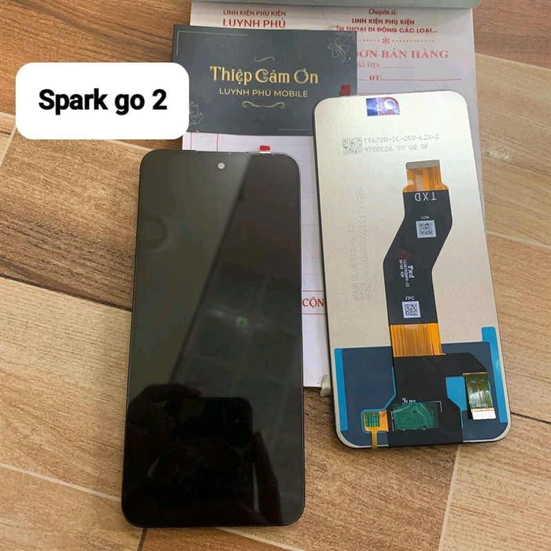 Màn hình tecno spark go 2(KM4)/pop 10/spark 40/x6728/x6728b/hot 60i/km4k/spark 40c