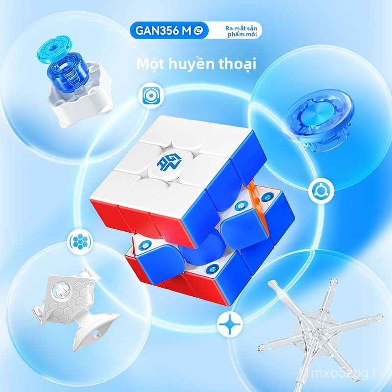 Rubik 3x3 356ME từ tính bản nâng cấp xoay tốc độ cao chuyên nghiệp cho thi đấu bán chạy nhất