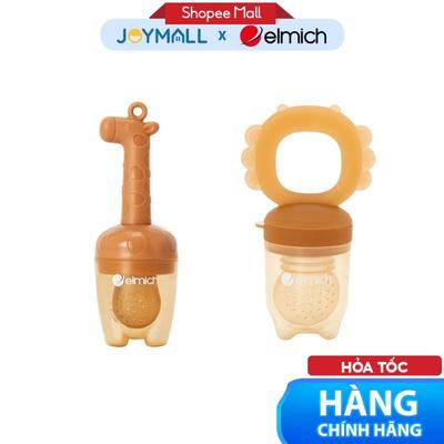 Túi Nhai Ăn Dặm Chống Hóc Cho Bé Elmich BabyCare EL0751 EL0750, Hàng Chính Hãng, Silicone - JoyMall