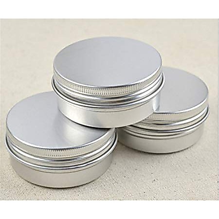 Combo 10 Hũ nhôm tròn 10g - Hủ thiếc chiết mỹ phẩm, đựng sáp khô, phụ kiện du lịch