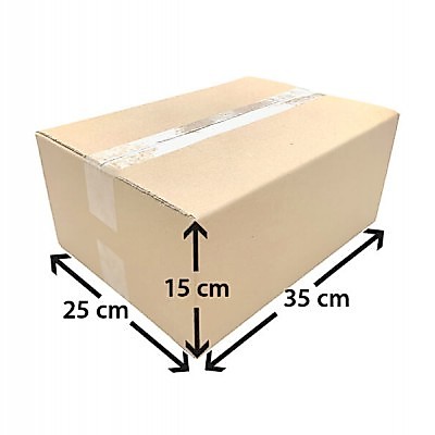 10 Thùng carton 35x25x15 Cm Hộp Carton