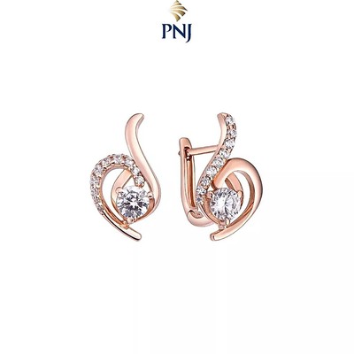 Bông tai Bạc đính đá CZ PNJSilver XMXMX000016