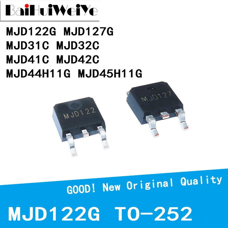 5 Chiếc MJD122G MJD127G MJD31C MJD32C MJD41C MJD42C MJD44H11G MJD45H11G SMD TO-252 Hiệu Ứng Trường T