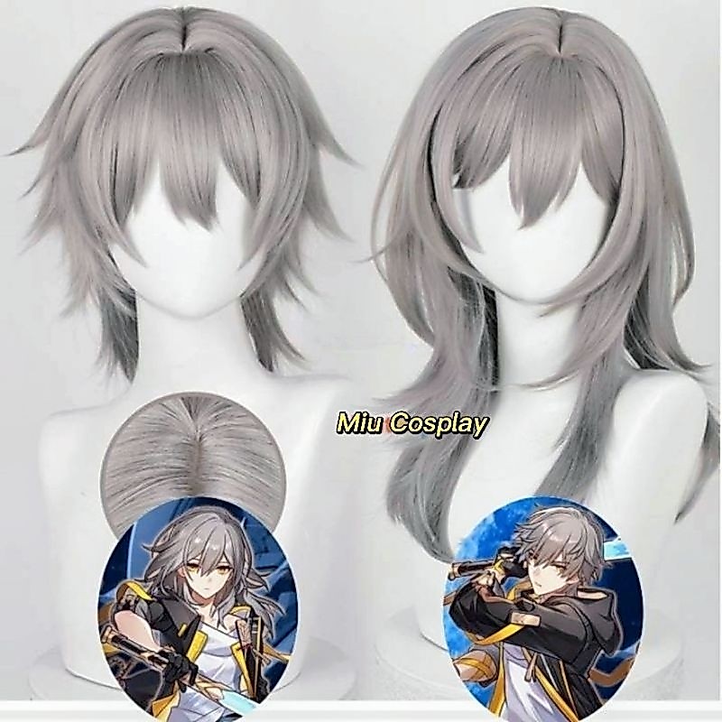 [Sẵn] Wig/Tóc giả Trailblazer Caelus/Stelle - Honkai: Star Rail [Miu Cosplay]